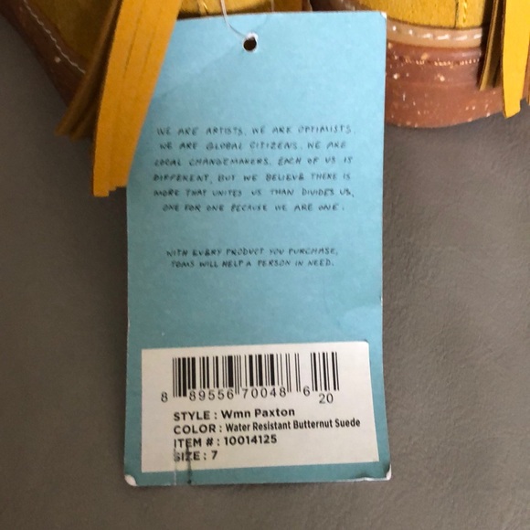 Women’s Toms Paxton Shoes - Size 7 - Picture 5 of 5